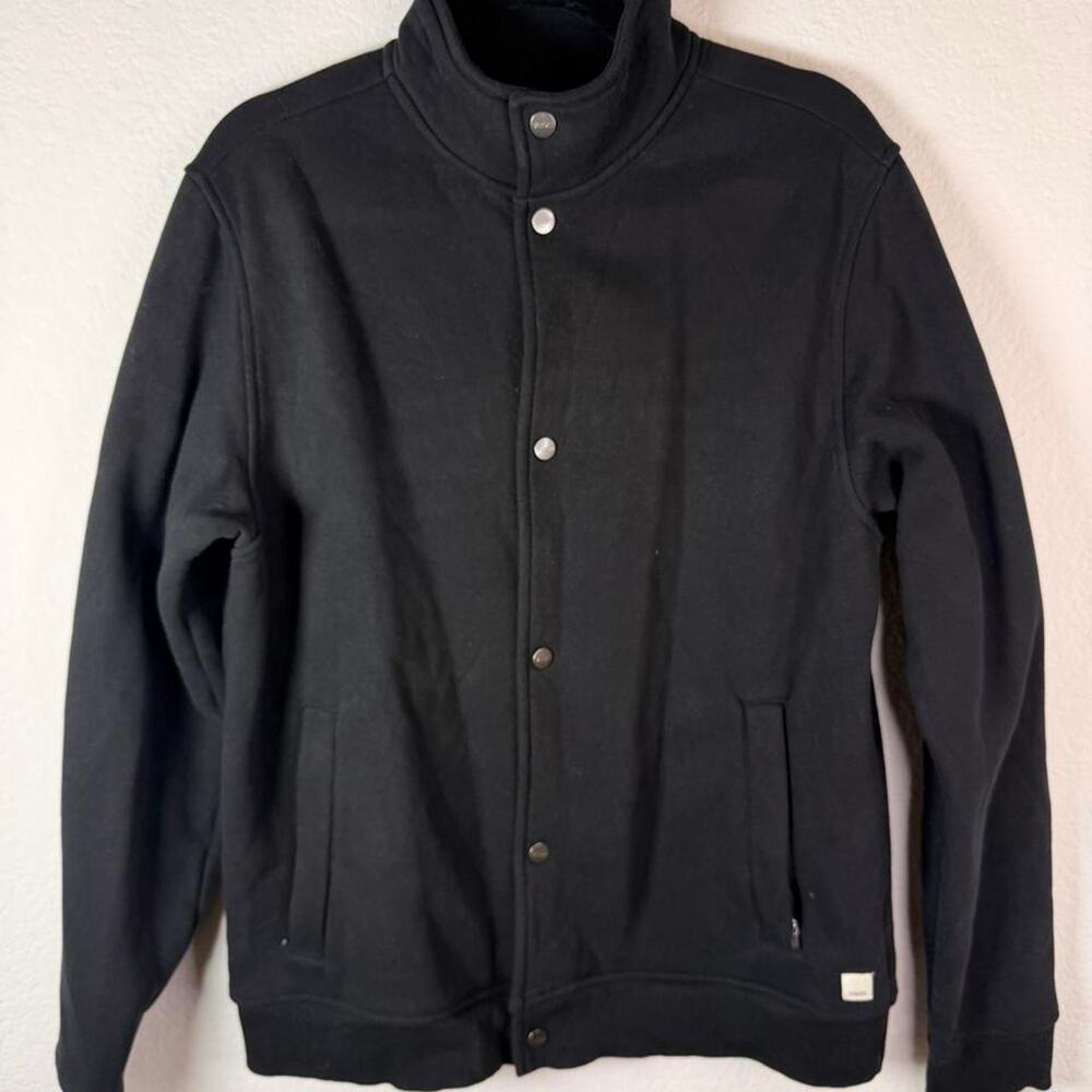Vuori black mens cotton jacket size medium